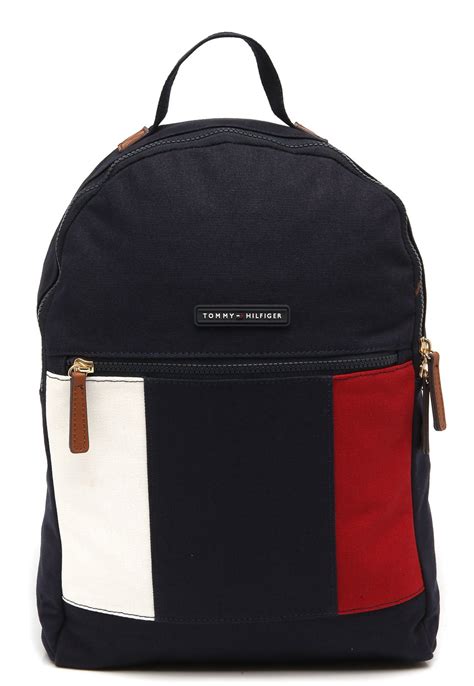 mochila tommy hilfiger masculina falsa identifique